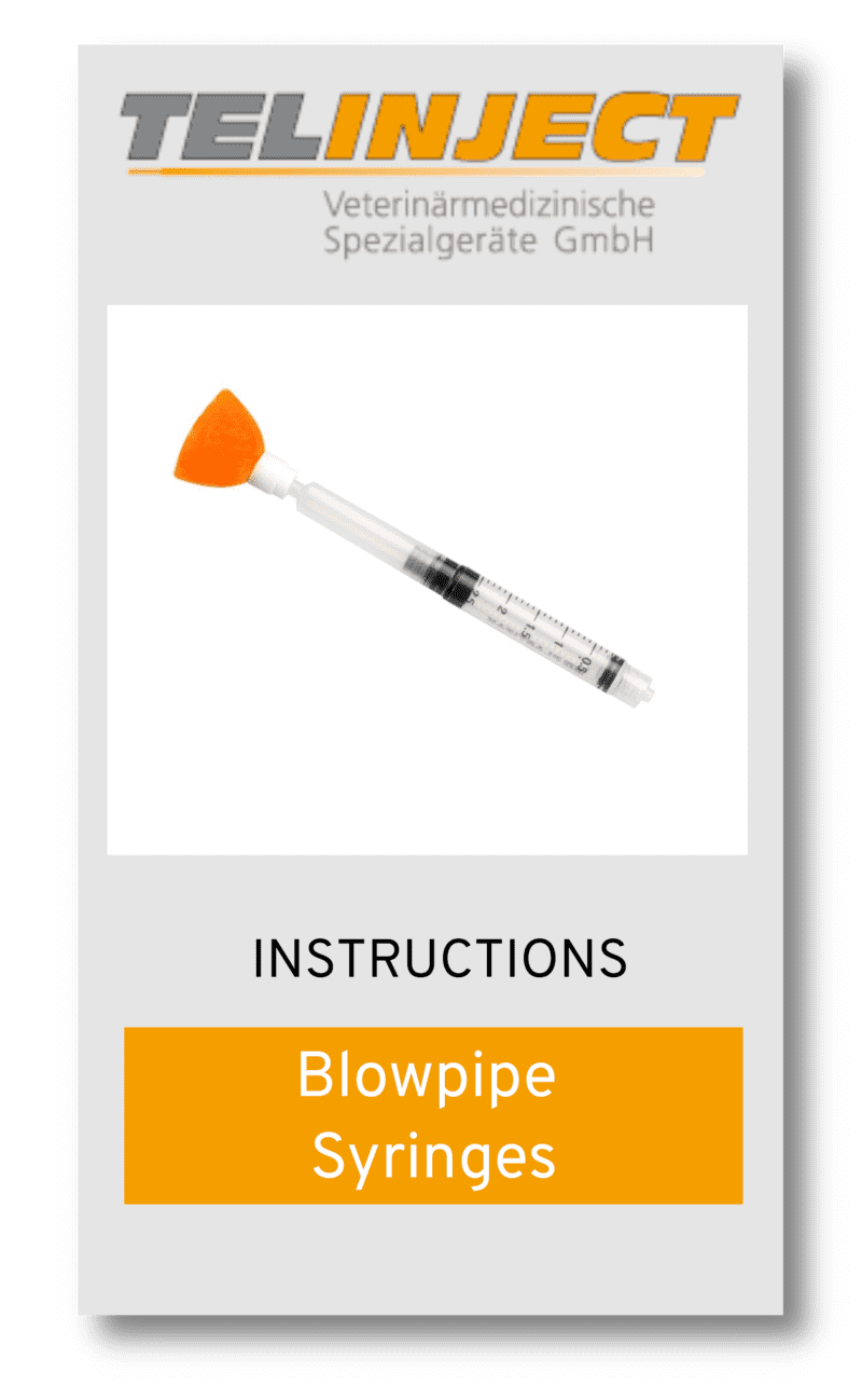 Instructions Blowpipe Syringes